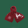 Écharpe de Noël avec Motifs Traditionnels - L'Atelier du Foulard