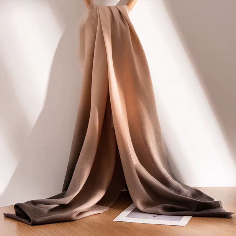Écharpe femme dégradé en polyester léger - Écharpe - L'Atelier du Foulard