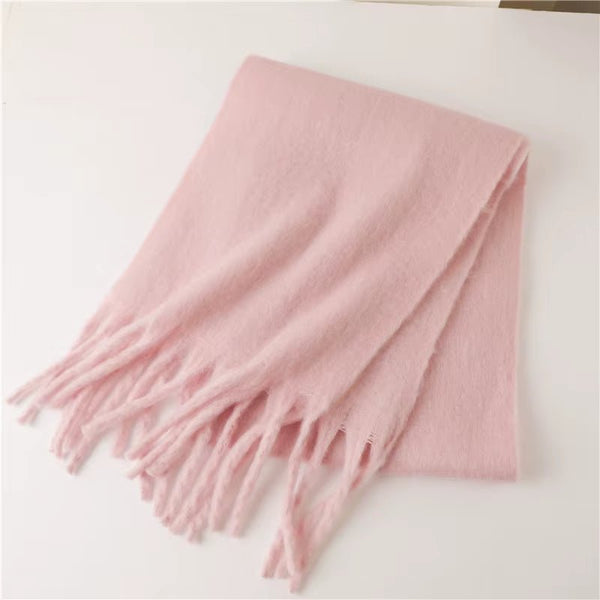 Écharpe femme douce à franges longues - Écharpe - L'Atelier du Foulard