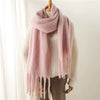 Écharpe femme douce à franges longues - Écharpe - L'Atelier du Foulard