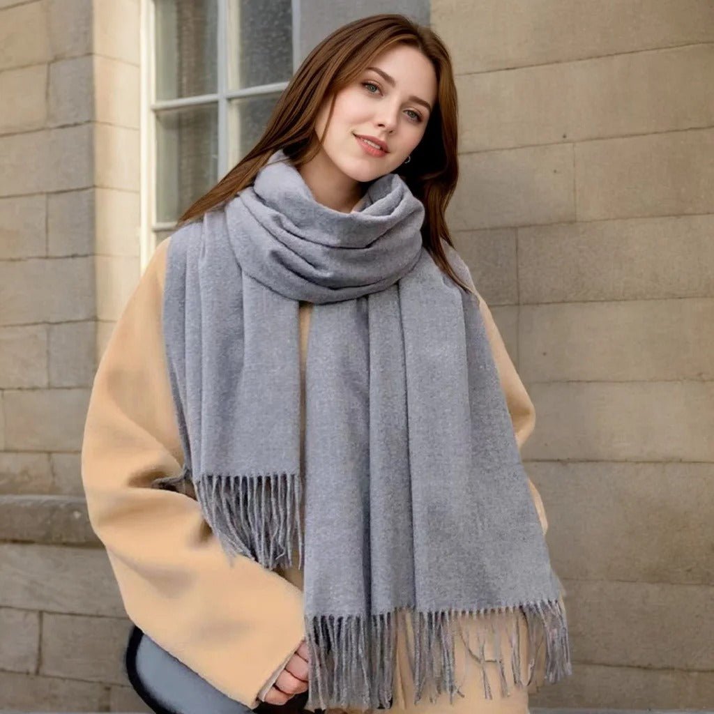 Écharpe Longue d'hiver en Acrylique - Écharpe - L'Atelier du Foulard