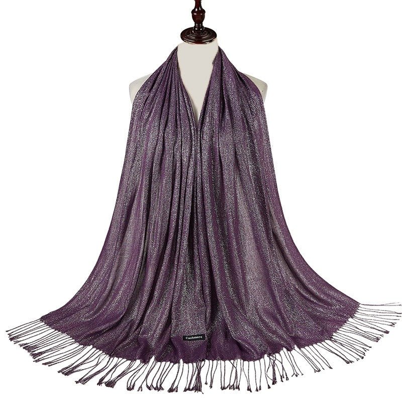 Foulard en lurex brillant - 14:1733 - L'Atelier du Foulard