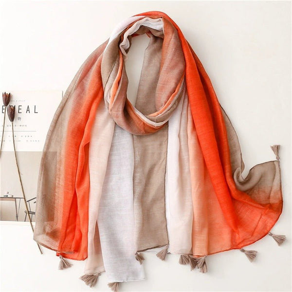 Foulard en polyester lunaire - 14:203322815XB311-02 - L'Atelier du Foulard