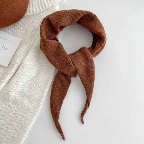 Foulard femme en coton mélangé uni - Foulard - L'Atelier du Foulard
