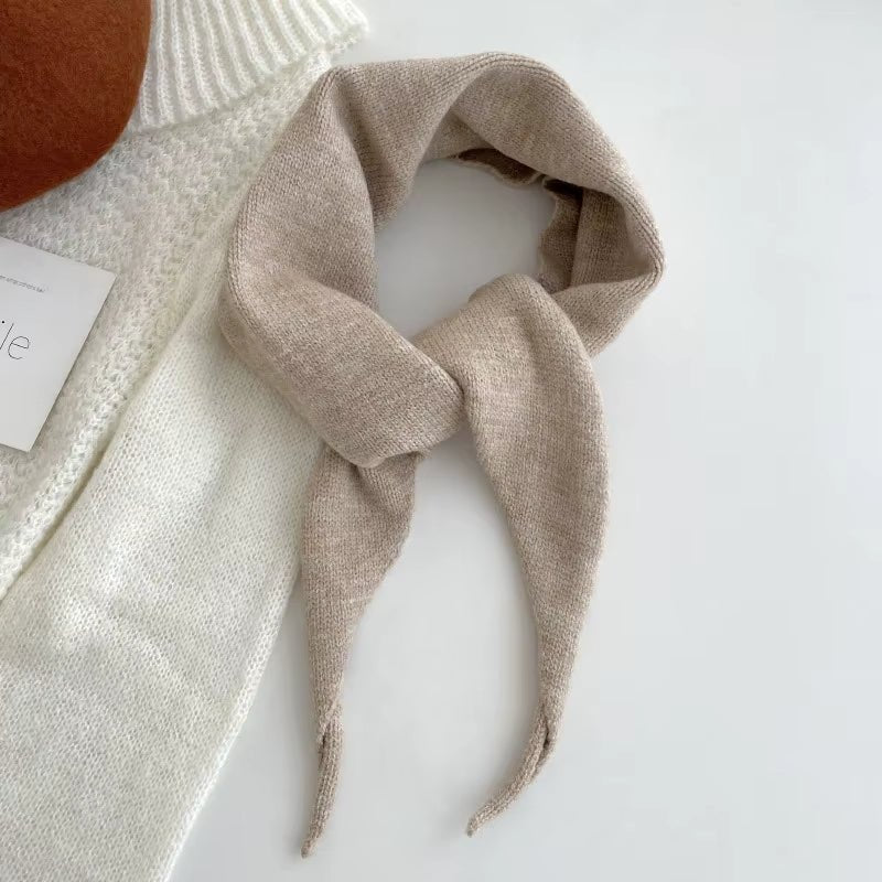 Foulard femme en coton mélangé uni - Foulard - L'Atelier du Foulard