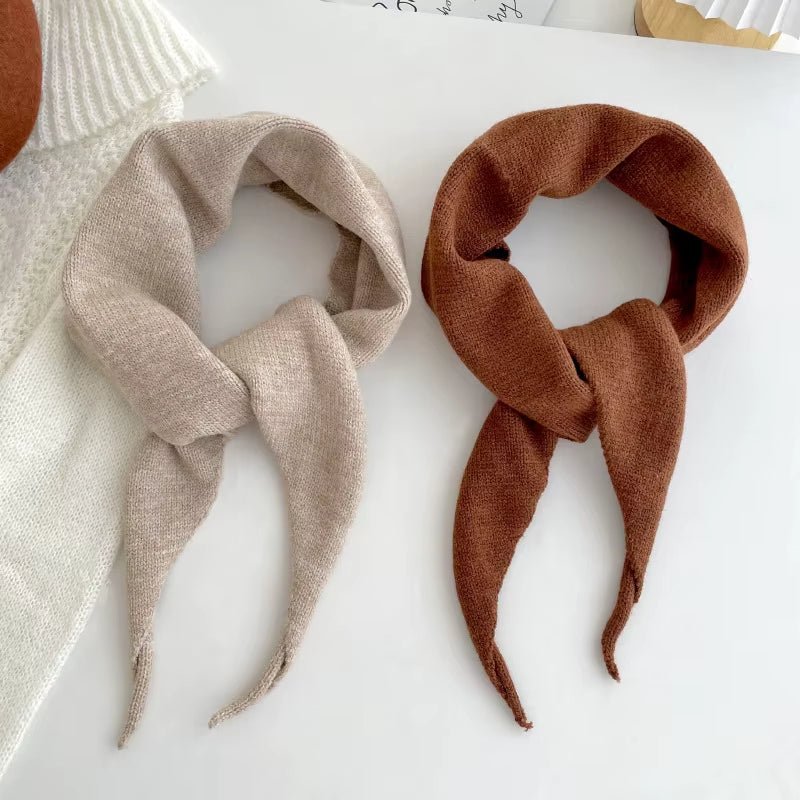 Foulard femme en coton mélangé uni - Foulard - L'Atelier du Foulard
