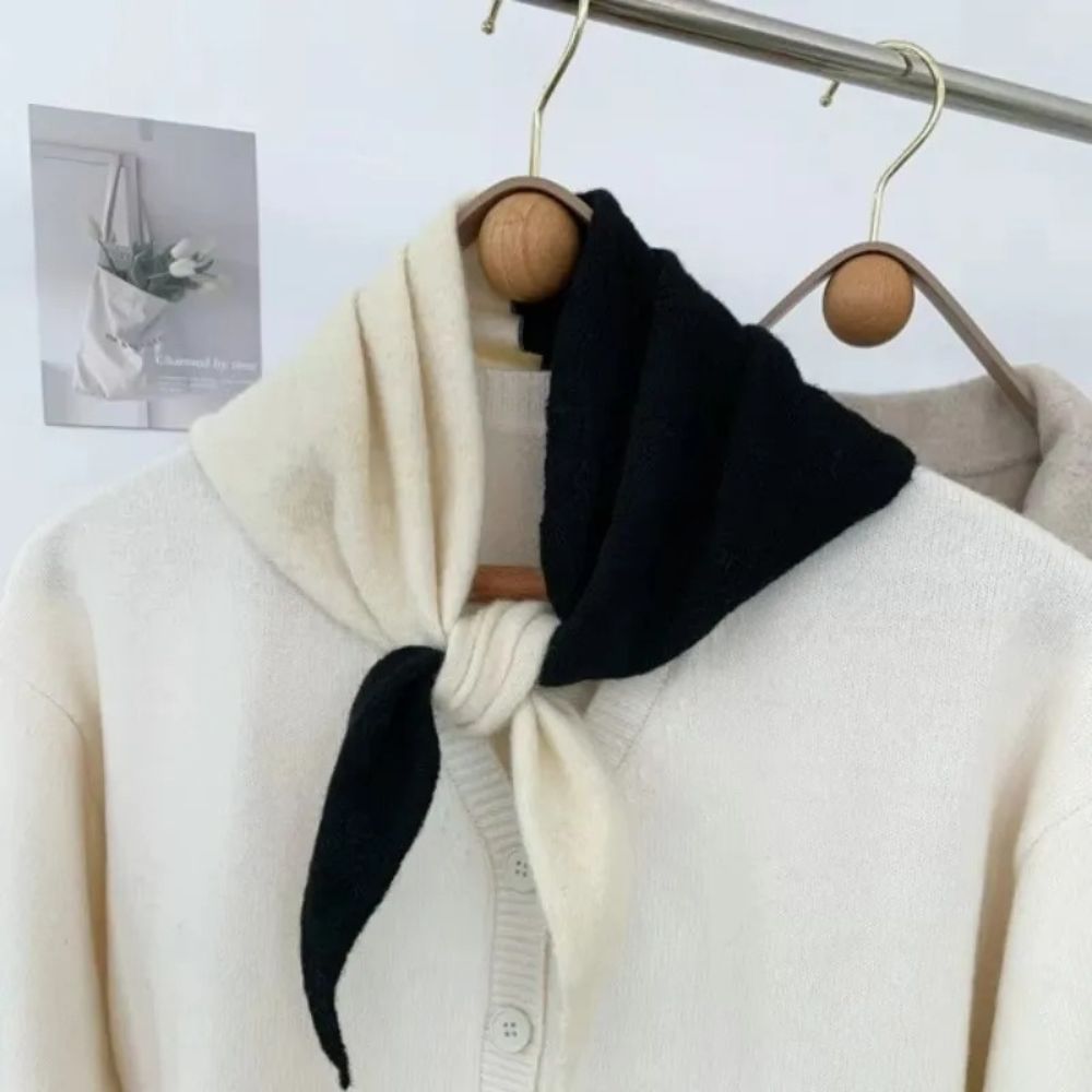 Foulard Tricoté rayée et coloré - Écharpe - L'Atelier du Foulard