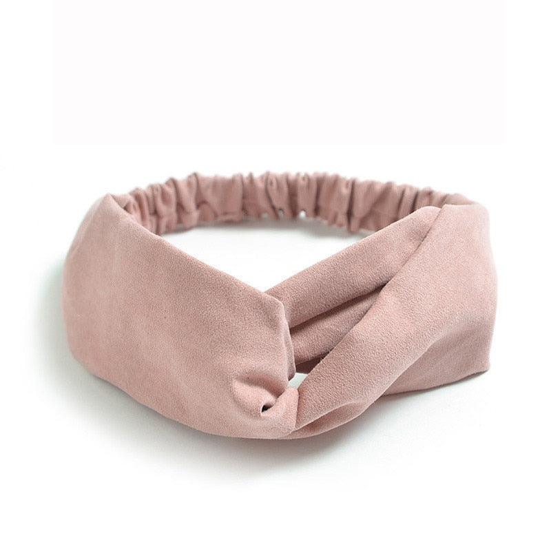 Bandeau Élastique Tulle Avec Nœud – Filet à Cheveux Pour Chignon – Élégant, Bureau, Danse – Bleu