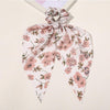 Chouchou foulard avec fleurs uni - 14:350853#9 - L'Atelier du Foulard
