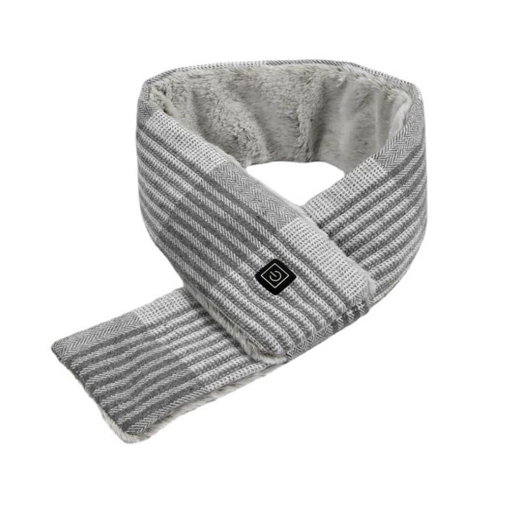 Echarpe chauffante à motif WarmUp™ - 14:200006151#Light Grey;200007763:201336342 - L'Atelier du Foulard