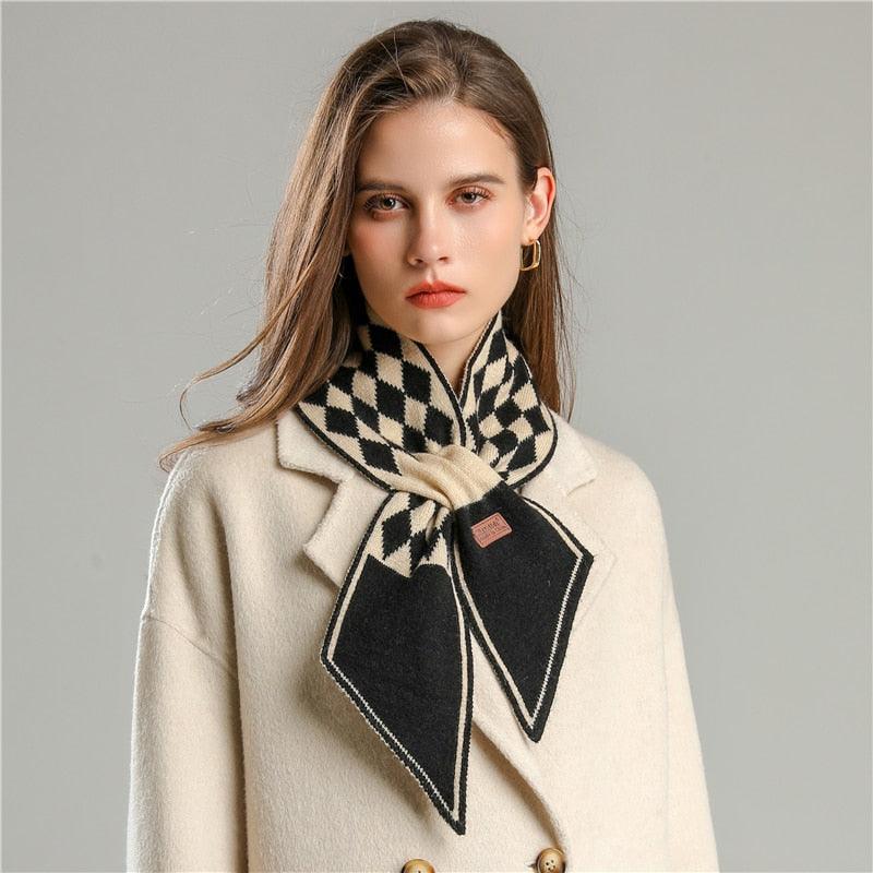Foulard/écharpe Femme Noir & Gris à Carreaux - Pimkie, Coton, Très Bon état