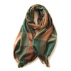 Écharpe frangée en motifs carreaux intemporels - 14:200004889#DFG-green;5:200003528 - L'Atelier du Foulard