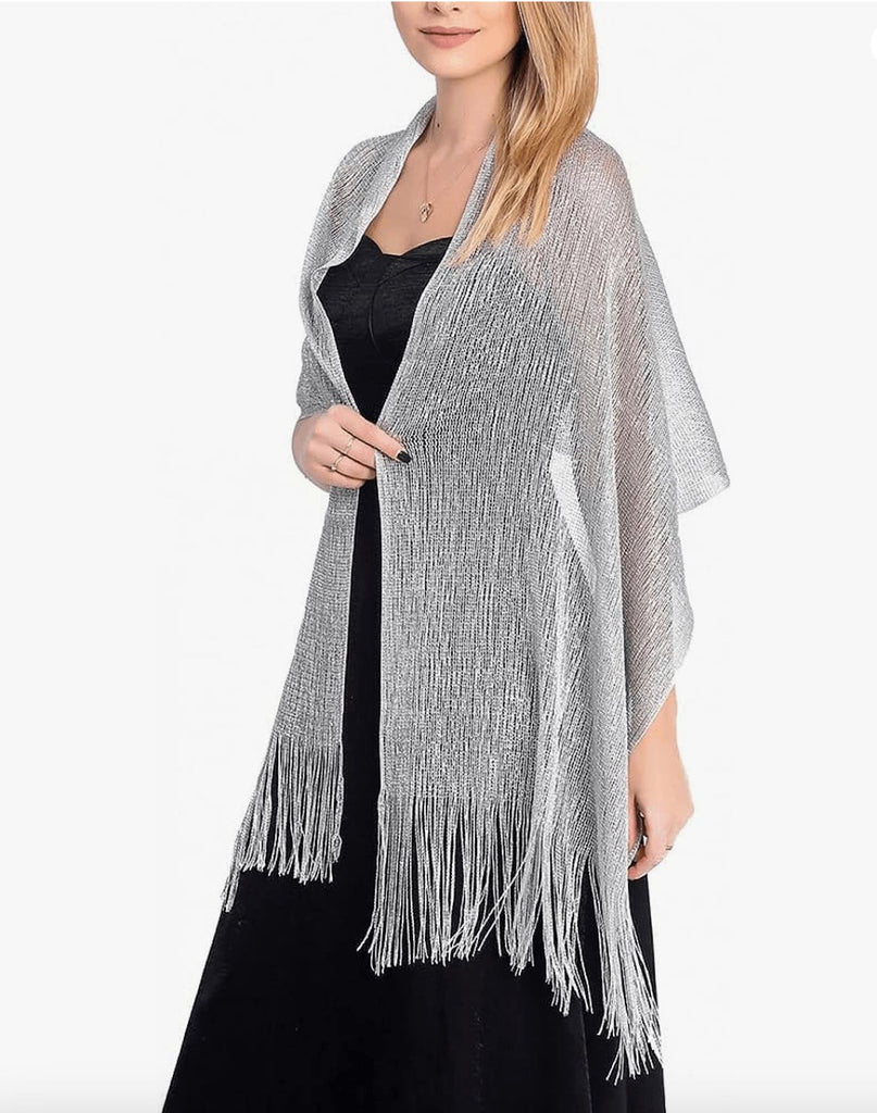 Foulard brillant femme - 14:1254#blue - L'Atelier du Foulard