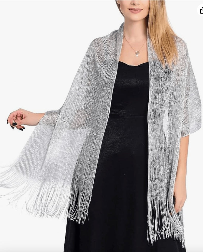 Foulard brillant femme - 14:1254#blue - L'Atelier du Foulard