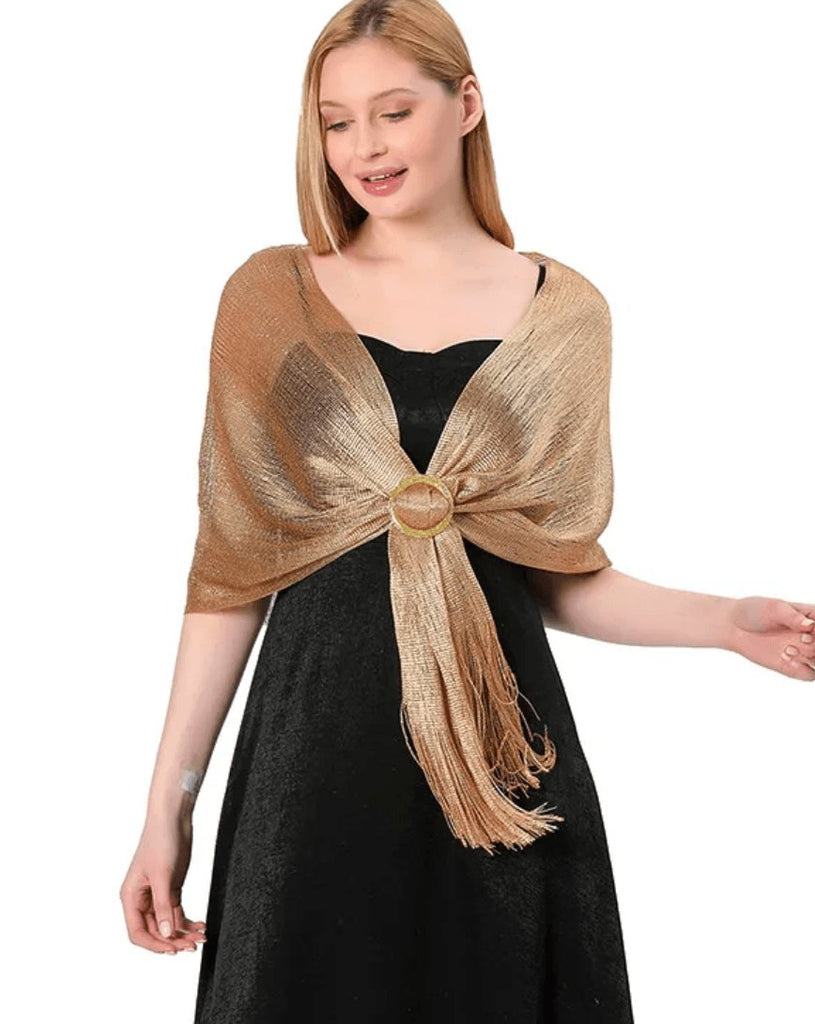 Foulard brillant femme - 14:1254#blue - L'Atelier du Foulard