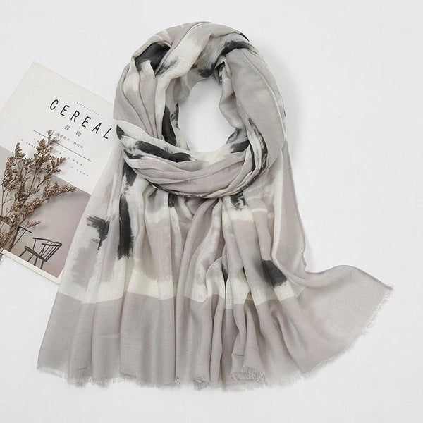 Foulard en coton style bohème coloré - 14:200006153#XB285-02 - L'Atelier du Foulard