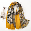Foulard léopard en coton - 14:200004889#4 - L'Atelier du Foulard