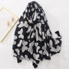 Foulard papillon noir - 14:350853#C1073 - L'Atelier du Foulard