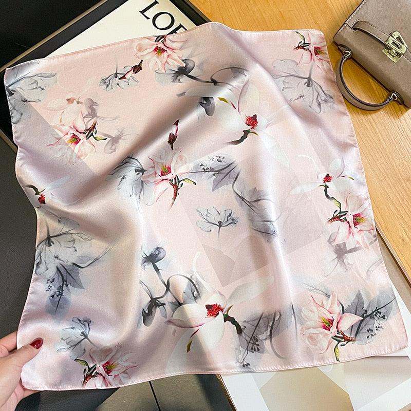 Foulard à motif floral - Accessoires & Bagagerie Foulard à motif floral - Accessoires & Bagagerie