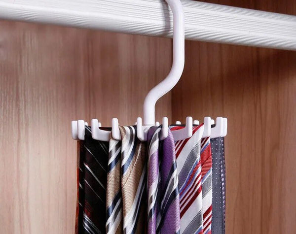 Rangement foulards crochets rotatif 20 supports - 14:200006151#Black;200007763:201336100 - L'Atelier du Foulard